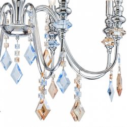 Подвесная люстра Lucia Tucci Maya MAYA 4450.8 chrome