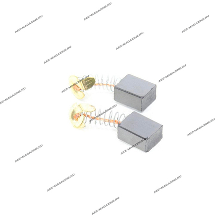 Электроугольная щетка 8х12х15 Пружина, пятак-уши (для STERN AG-180A 2000Wt)
