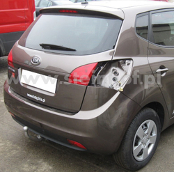 Фаркоп на Kia Venga 2009-2017 (паспорт и сертификат в комплекте)(без электрики) Steinhof.K-047