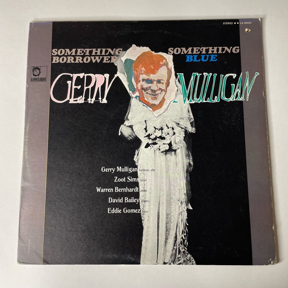 Винтажная виниловая пластинка LP Gerry Mulligan Something Borrowed Something Blue (USA 1966)