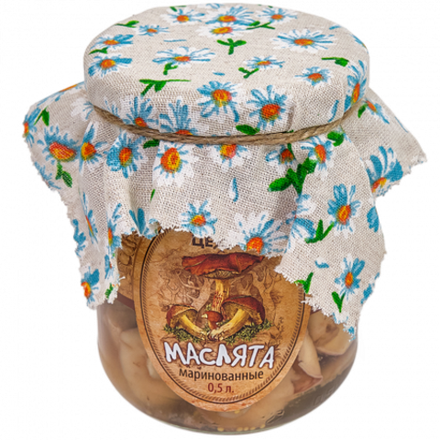 Маслята маринованные 0,5л ТЦ