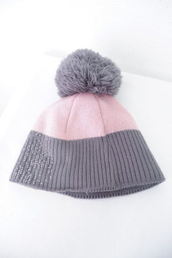 Шапка зимняя с помпоном