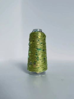 Пряжа хлопок с королевскими пайетками
