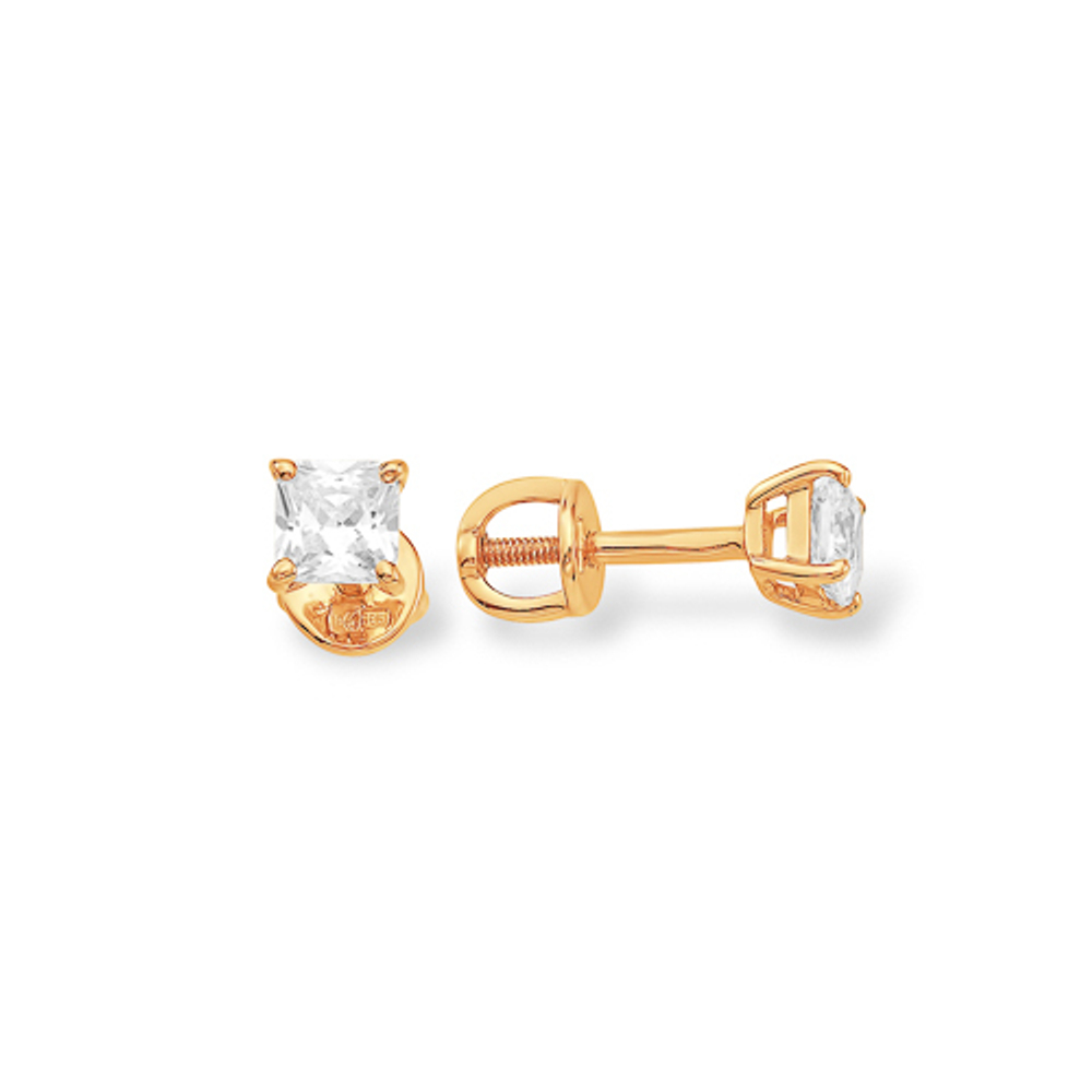 Серьги из золота 585 пробы