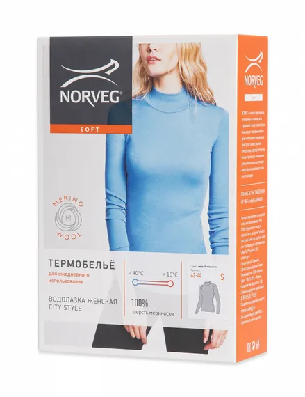 Термобелье женское водолазка Norveg CityStyle  (14CSW1RL)