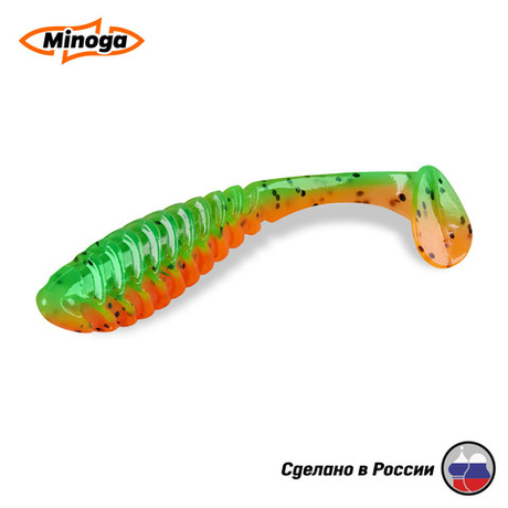 Силиконовая приманка "Minoga" COOPER 4,0"(4шт) 100мм, 6,1гр, цвет 623