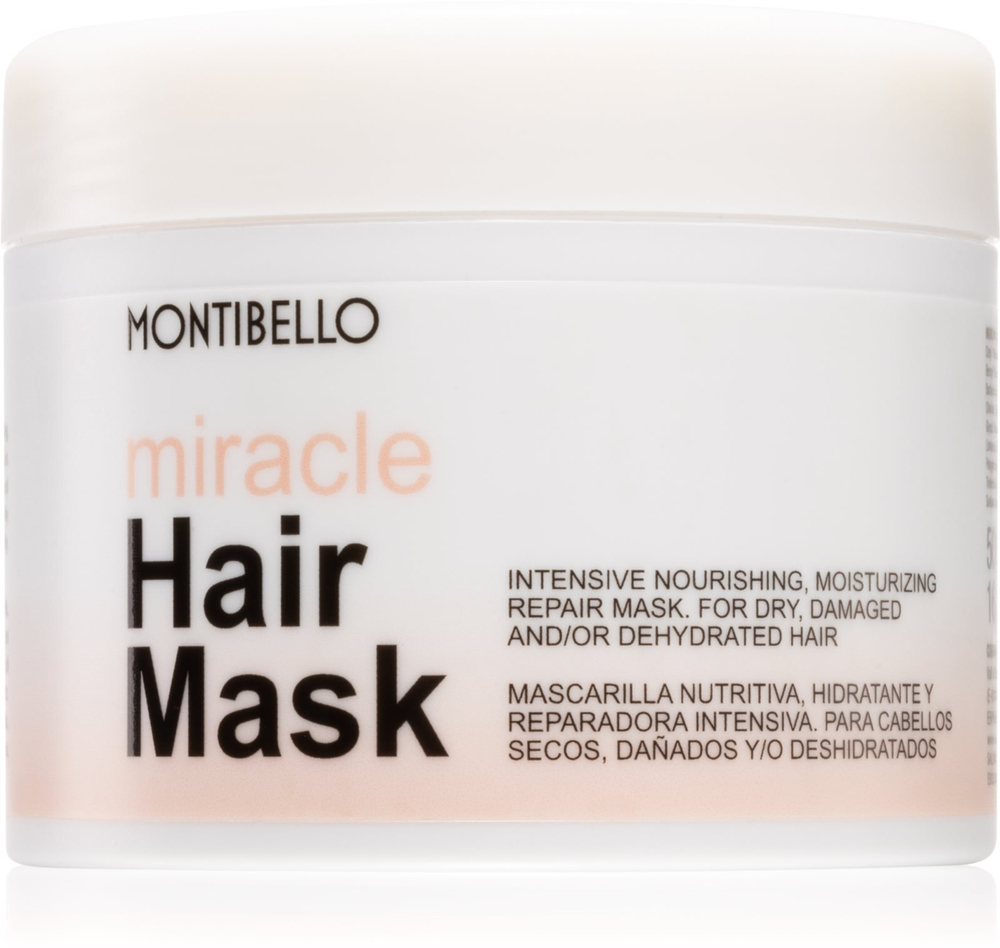 Montibello Miracle - интенсивно питательная маска для сухих и поврежденных волос /   500  ml  / GTIN 8429525436842