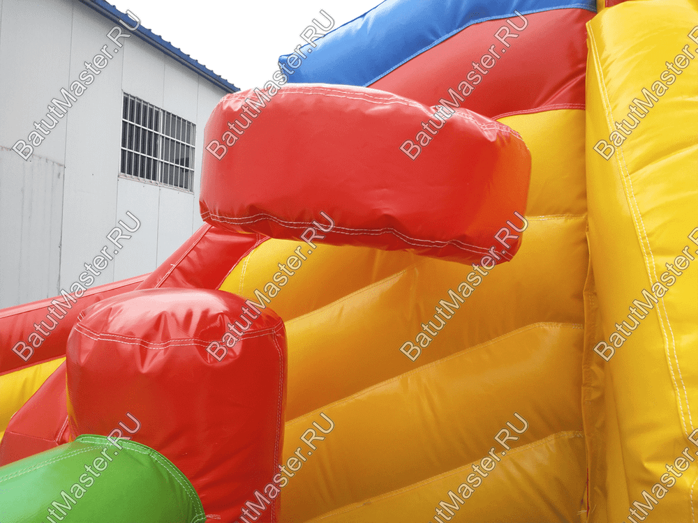 Детский надувной батут "Границы радости 2" 3,5х3м