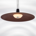 737427 Люстра EMISFERO 19W LED 1347LM 130G ЧЕРНЫЙ/МЕДЬ 3000K