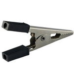 Зажим крокодил для проводов 5A 48мм (Черный) - 10шт