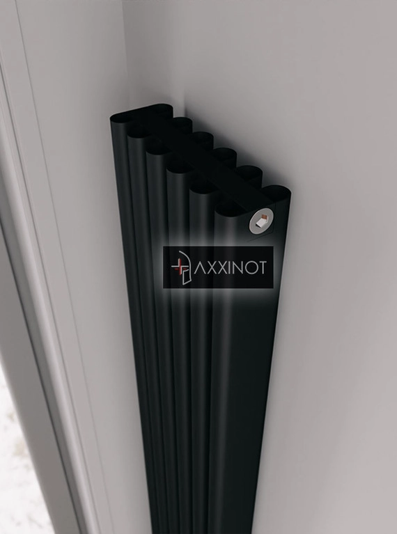 Axxinot Bramer V 2500 - вертикальный алюминиевый радиатор высотой 2530 мм
