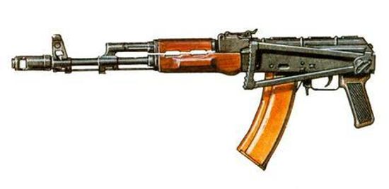 Автомат Калашникова АКС-74 СХП охолощенный (ОС АК74М ИжМаш) с рамочным прикладом