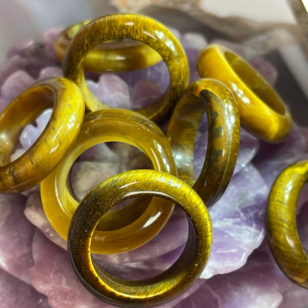 31856 Тигровый глаз Кольцо 18р