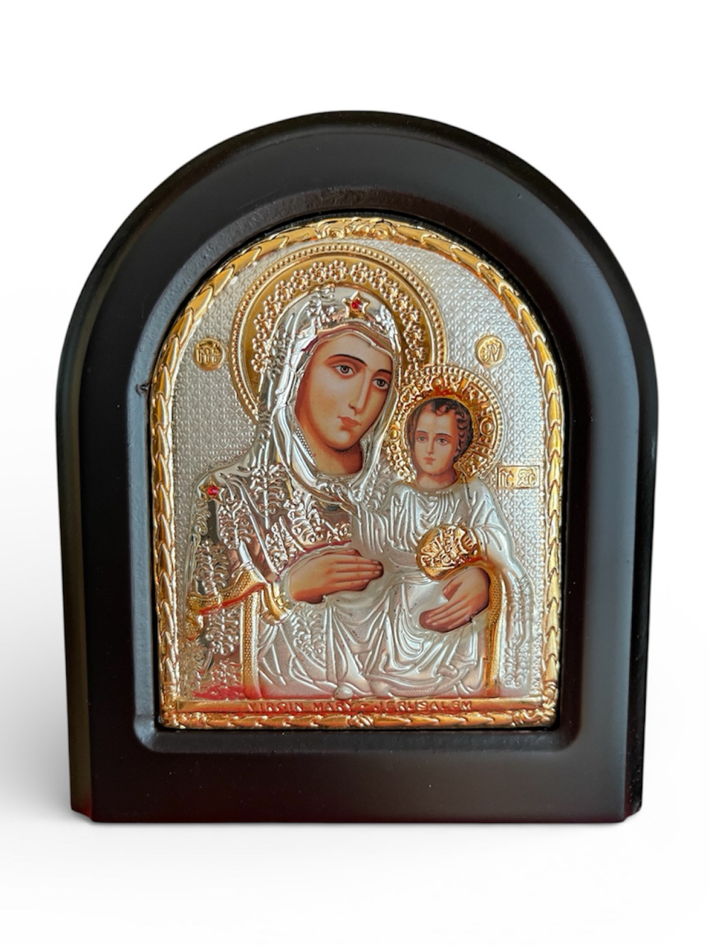 Иерусалимская икона Божией Матери 14x12 см