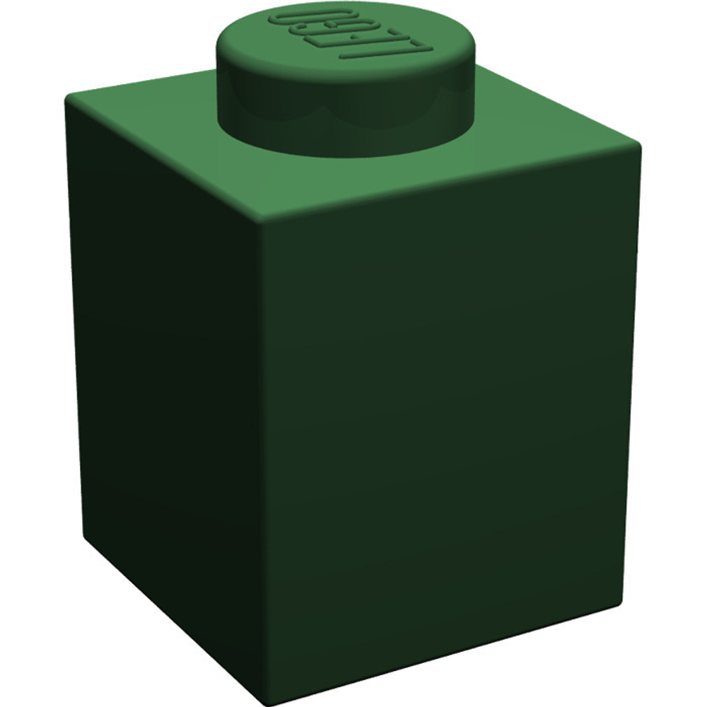 Lego Кирпич 1x1 (зеленый) 4521915