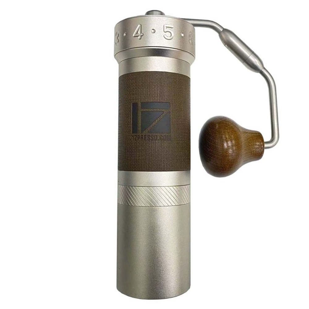 Ручная кофемолка ZP6 S (Silver-Brown)