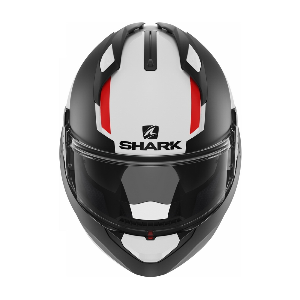 SHARK EVO-GT SEAN BLACK MAT/WHITE