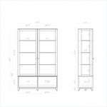 Витрина Case CS159/2D