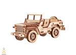 Джип 4х4 от Wood Trick - Деревянный конструктор, сборная модель, 3D пазл
