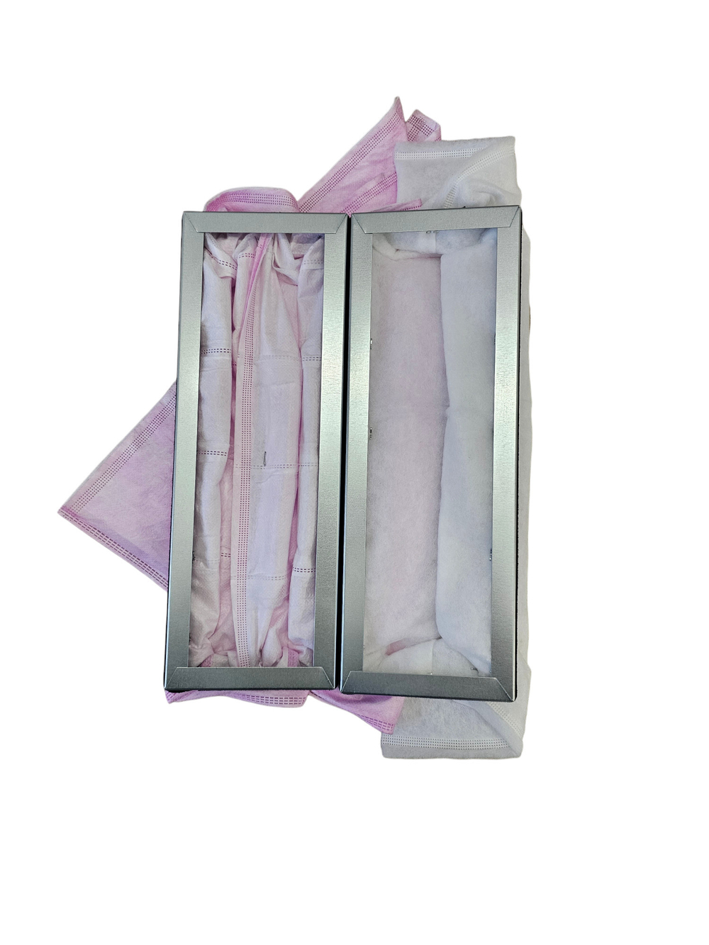 Комплект фильтров FK-SYS055 (аналог Systemair PF VSR 500 OPT kit для вентиляционной установки SAVE VTR VSR 500 ФВК 472x279x321/7-У1 на входе-F7 + ФВК 472х237x325/3-У1 -G4 1 шт)