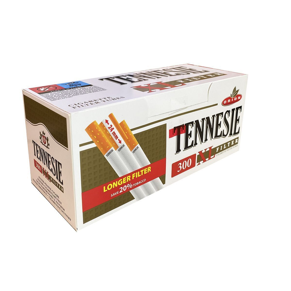 Гильзы для сигарет "Tennesie" KS XL Filter 300шт