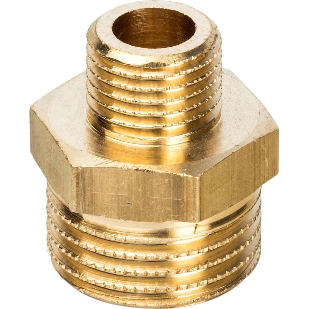 Ниппель STOUT переходной 1/2"x1/4" НР/НР