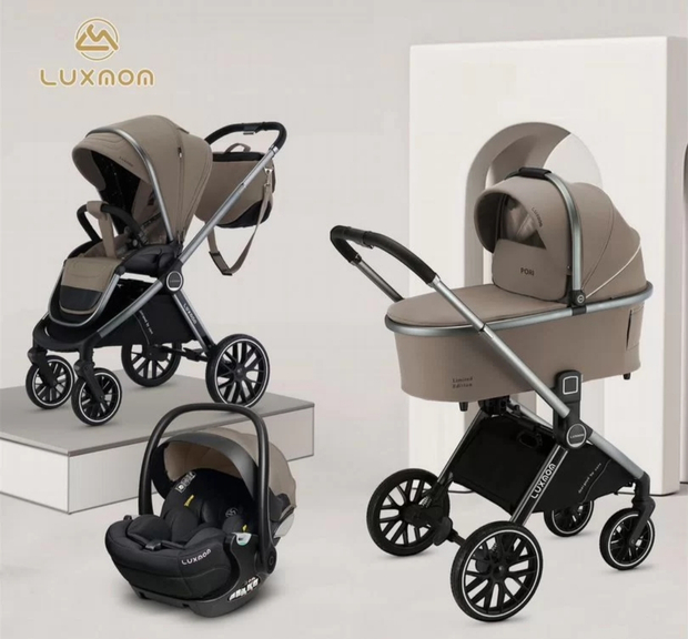 Коляска 3/1 luxmom 811-X ( Xaки)