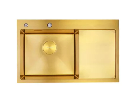 Мойка AVIVA 78*48, Нано-Золото (арт. NG7848L), левая