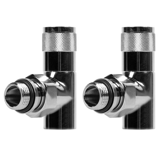 Набор дизайн-вентилей PIANO, угловой (хром) 1/2quot; купить в Москве и Московской области по низкой цене с доставкой по России — (1) Набор дизайн-вентилей PIANO, угловой (хром) 1/2quot; — (1)