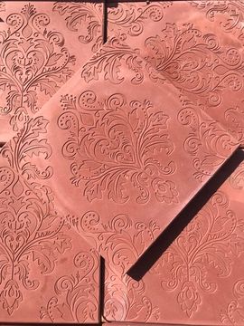 Плитка тротуарная 300х300х30 Барокко КРАСНАЯ  (литье) шт.