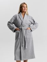Халат женский Комфорт-3 Виотекс СВЕТЛО-СЕРЫЙ