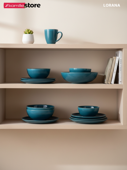 Тарелка десертная 20 см. керамическая с глазурованным покрытием, LORANA