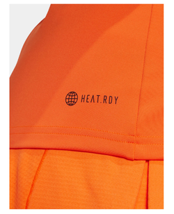 Женский топ теннисный Adidas Y-Tank W - impact orange/black