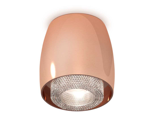 Комплект накладного светильника Ambrella light Techno Spot XS1144010 PPG/CL золото розовое полированное/прозрачный (C1144, N7191)