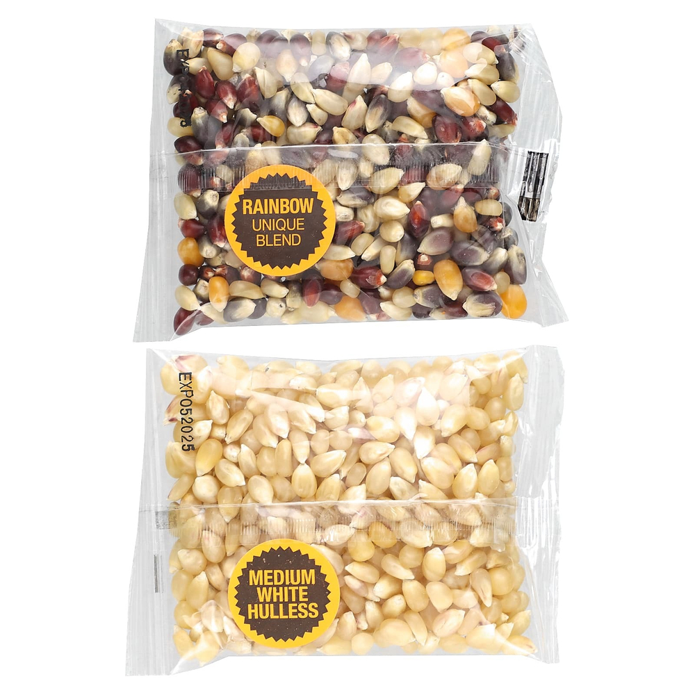 Amish Country Popcorn, Силиконовый попкорн для микроволновой печи, серый, 4 шт.