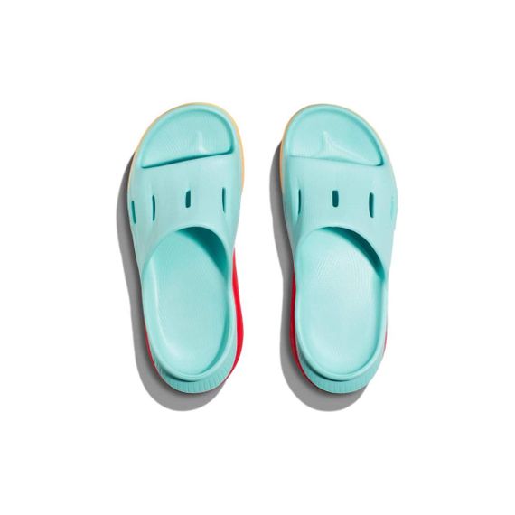 Hoka One One Ora Recovery Slide 3 'Blue Red'