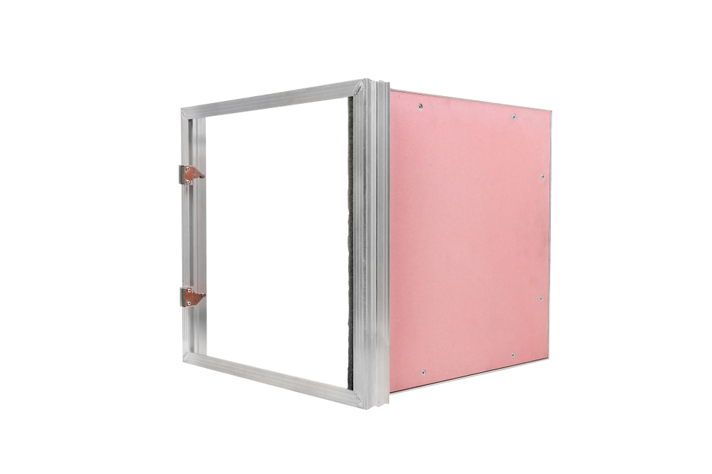 Усиленный противопожарный люк под покраску Визионер РУБЕЖ ПРО 500х1000 мм