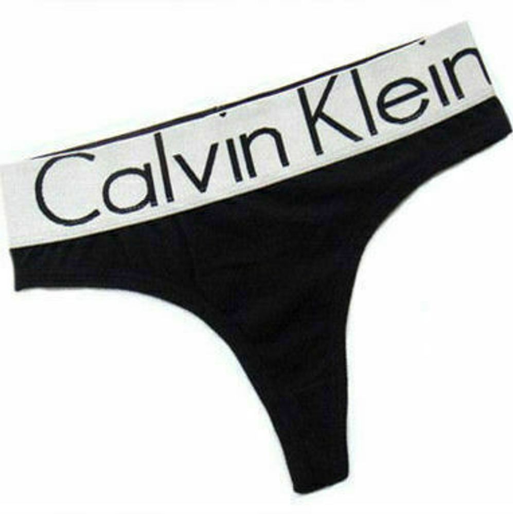 Женские трусы стринги Calvin Klein Women String Black