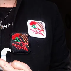 Брошь Победа черная 6*5,5 см/ шт