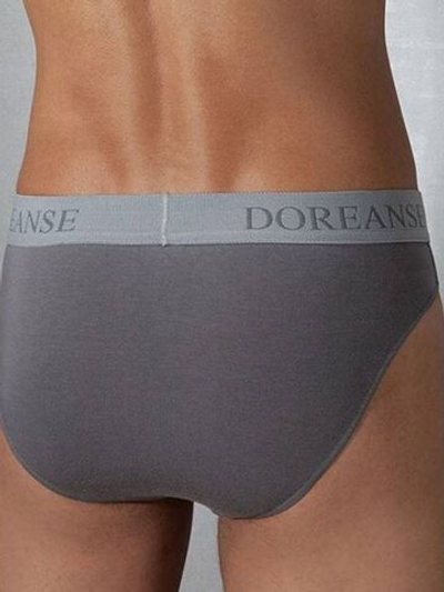 Мужские трусы-брифы в спортивном стиле Doreanse Modal Sport (Размер: L) (Цвет: серый)