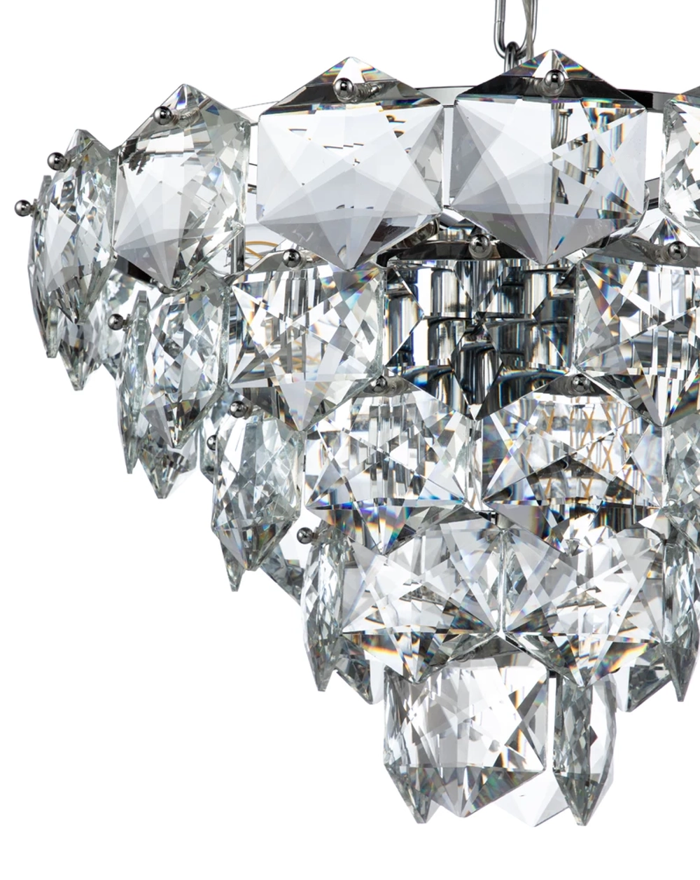 Подвесная люстра Indigo FIABA 12010/11P Chrome V000050