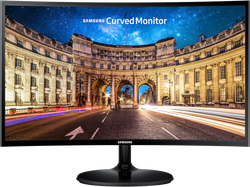 Монитор Samsung C24F390FHM 23.5" Black 4ms HDMI, VGA (LC24F390FHMXUE)