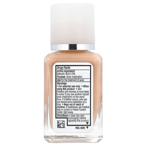 Neutrogena, Очищение кожи, безмасляный макияж, нюдовый 40, 30 мл (1 жидк. унц.)