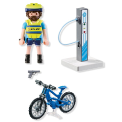 Игровой набор Playmobil 71732 Велопатруль полиции 71732 15 деталей — фото 3