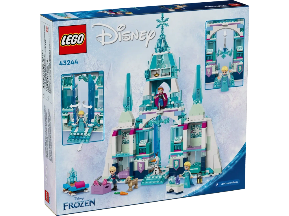 Конструктор LEGO Disney 43244 Ледяной дворец Эльзы