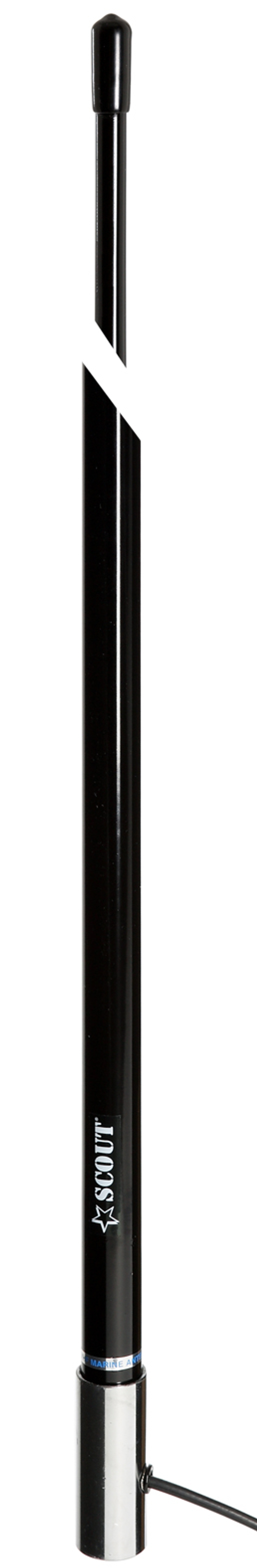 Морская AM/FM антенна SCOUT KS-124 Black Edition