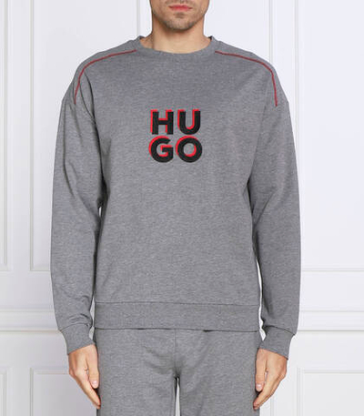 Худи monologo Hugo Bodywear - графитовый(50478920)