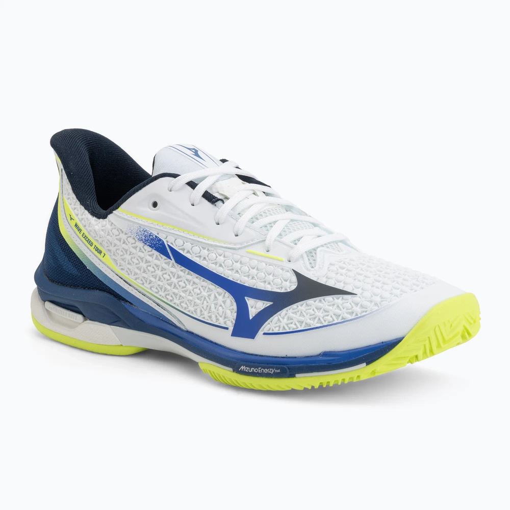 Теннисные кроссовки Mizuno Wave Exceed Tour 7 CCwhite/dazzling blue/lightning