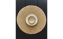 Zara Home сервировочная салфетка из смесовой ткани, диаметр 38 см · 4239/023