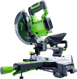 Торцовочная пила аккумуляторная GREENWORKS GD24MS216 24V, АКБ 2Ач и ЗУ 1501707UA